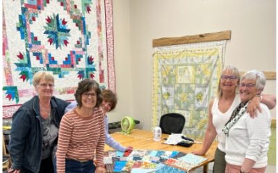 Local Quilters Stitch Up Care Bags For Barrhead Healthcare Centre Patients