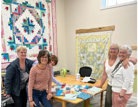 Local Quilters Stitch Up Care Bags For Barrhead Healthcare Centre Patients