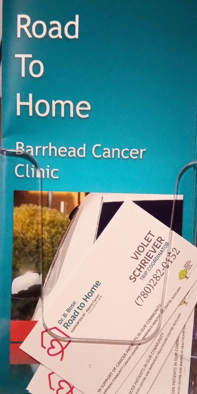 Barrhead Cancer Clinic Road To Home Program