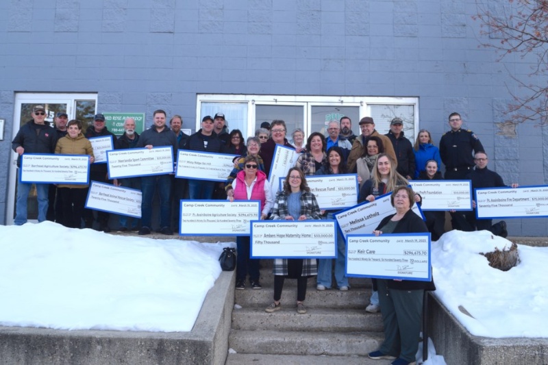 Donations, Large Charity bequeaths, Barrhead Healthcare Centre Auxiliary