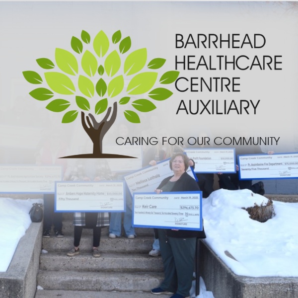 Camp Creek Charity Donation, Barrhead Auxiliary