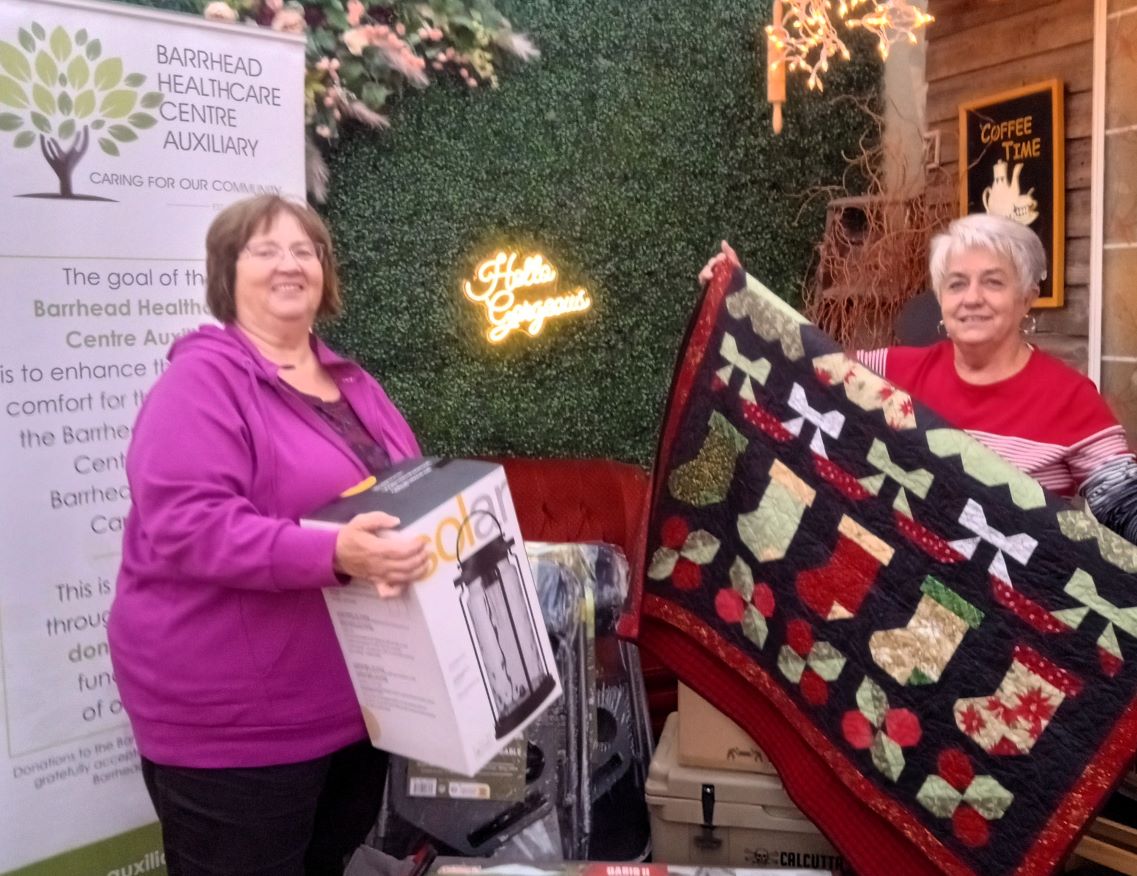 Raffle Draw, Holiday raffle 2024 - Barrhead Auxiliary