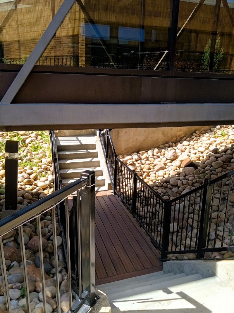 Walk way, Ellas Garden, Barrhead Healthcare Center
